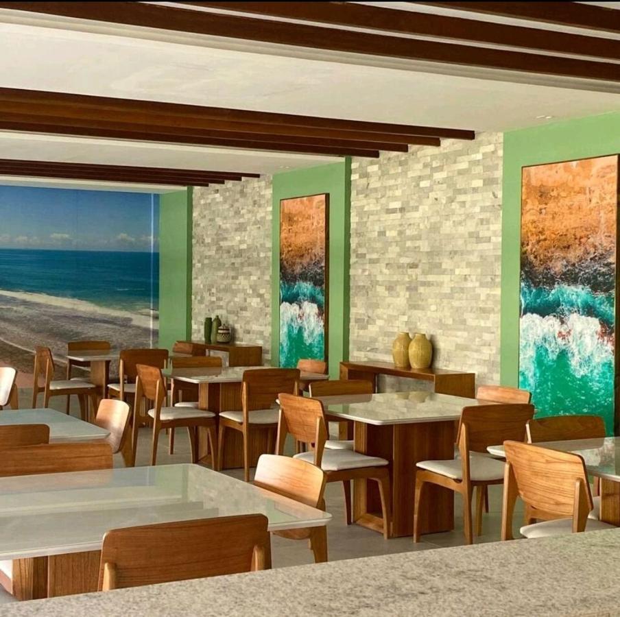 Flat Luxo No Mana Beach Em Muro Alto 4 Pessoas Porto de Galinhas Bagian luar foto