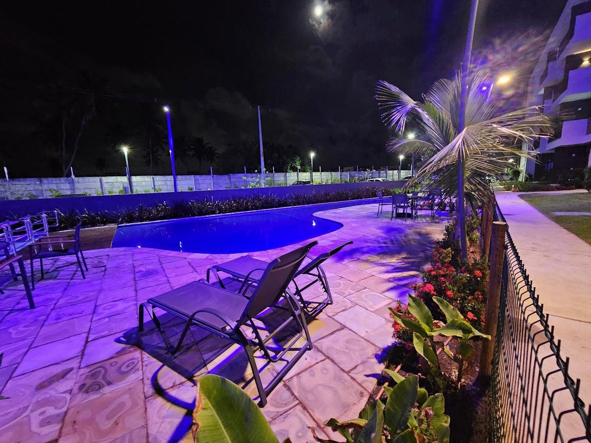 Flat Luxo No Mana Beach Em Muro Alto 4 Pessoas Porto de Galinhas Bagian luar foto